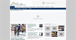 Desktop Screenshot of ciclismobr.com.br