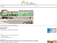 Tablet Screenshot of ciclismobr.com.br